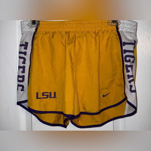 Nike EUC LSU TIGERS Athletic Shorts - Picture 1 of 10